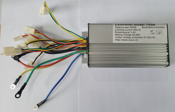 500W 24V DC Motor Speed Controller With Reverse & 3 Speed - For Go-Karts, Electric Motors