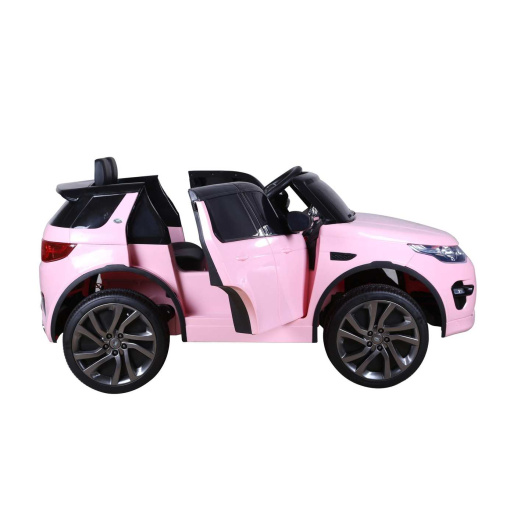 Pink Land Rover Discovery Sport SUV Jeep 12v Electric Ride On Car + Parental Remote Control HL2388-727