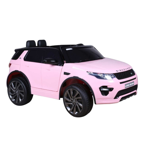 Pink Land Rover Discovery Sport SUV Jeep 12v Electric Ride On Car + Parental Remote Control HL2388-726