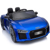 12v Blue audi r8 spyder ride on car with parental remote control