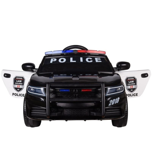 12v Electric Police Ride on Car with Parental Remote Control JC666-802