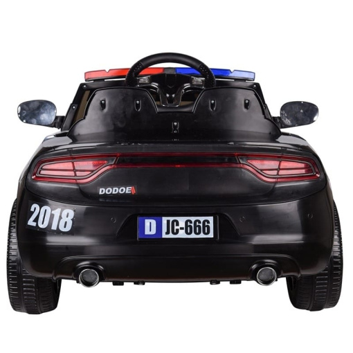 12v Electric Police Ride on Car with Parental Remote Control JC666-804