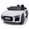 12v White audi r8 spyder ride on car