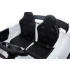 12v 2 Seater Mercedes GT R AMG Electric RIde on Car in white with seat belts