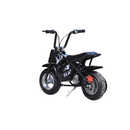 black 250w electric mini moto dirt bike