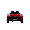 12v Ride On Electric Red Lamborghini Aventador SVJ Car with Parental Remote Control +Leather Seat & Rubber Wheels-1500