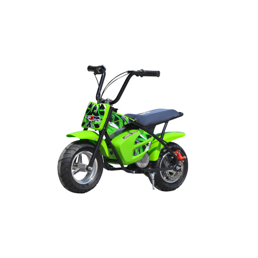 green 250w electric mini moto dirt bike