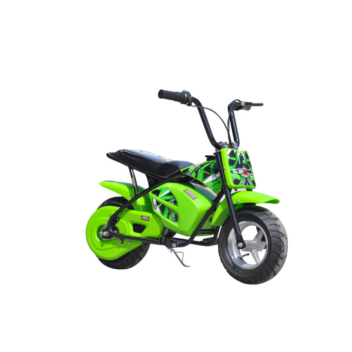 green 250w electric mini moto dirt bike