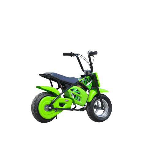 green 250w electric mini moto dirt bike