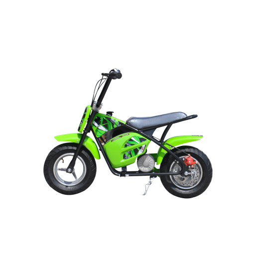 green 250w electric mini moto dirt bike