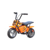 orange 250w electric mini moto dirt bike