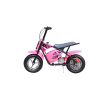 pink 250w electric mini moto dirt bike