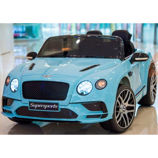 Blue Bentley Ride On Car for 2 kids