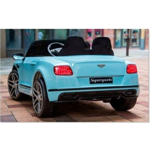 kids 2 seater bentley blue