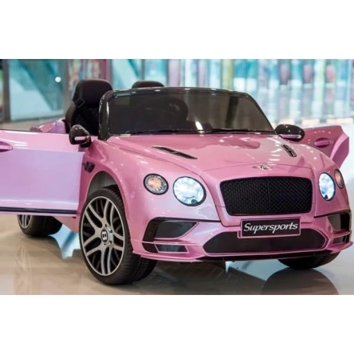 Pink bentley best sale power wheel