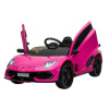 Licensed Lamborghini SVJ - 12V Children’s Electric Ride On Car - Pink