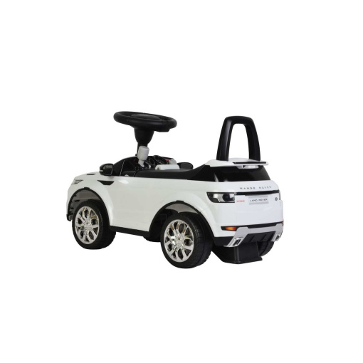 White Licensed Range Rover Evoque Foot to Floor Push Along Ride on