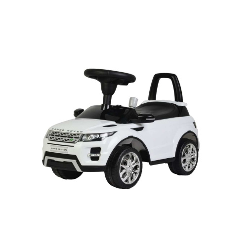 White Licensed Range Rover Evoque Foot to Floor Push Along Ride on