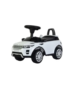 White Licensed Range Rover Evoque Foot to Floor Push Along Ride on