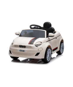 Kids white electric car 12v