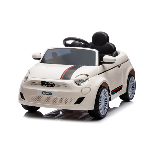 Kids white electric car 12v