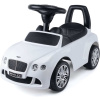 White Licensed Bentley GT Foot to Floor Push Along Ride on