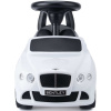 White Licensed Bentley GT Foot to Floor Push Along Ride on