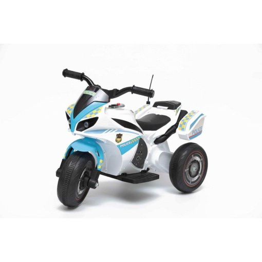 6v Kids Electric Ride on Police Trike Motorbike