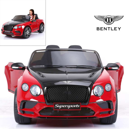 BENTLEY SUPERSPORT 2 SEATER KIDS ELECTRIC CAR WITH REMOTE