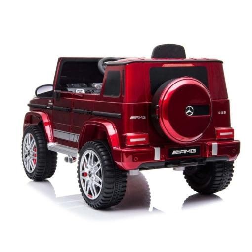 bbh0003 wine red g63 large kids ride on car