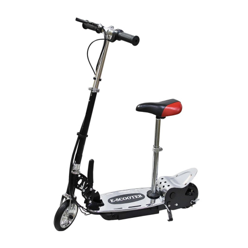 120w electric scooter black with seat