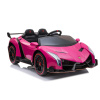 Kids Lamborghini ride on car in pink with remote