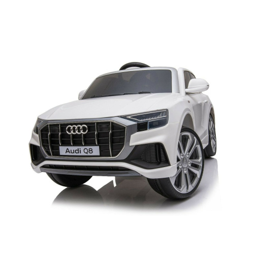 White audi clearance toy car