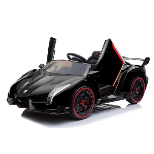 black matt kids Lamborghini ride on car