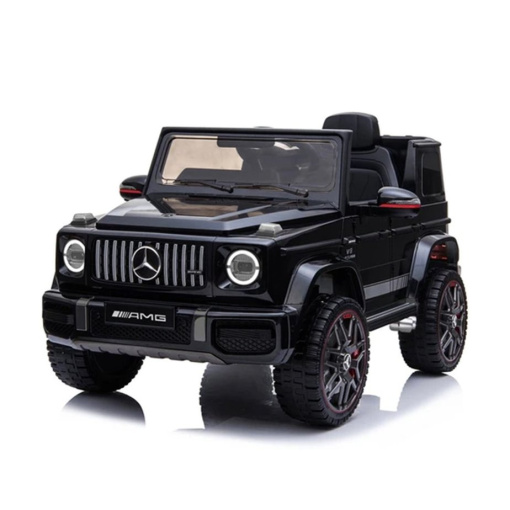 kids large Mercedes g wagon black ride one electric car bbh0003