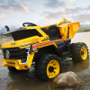 kids mining dump truck yellow