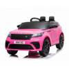 pink range rover velar kids car