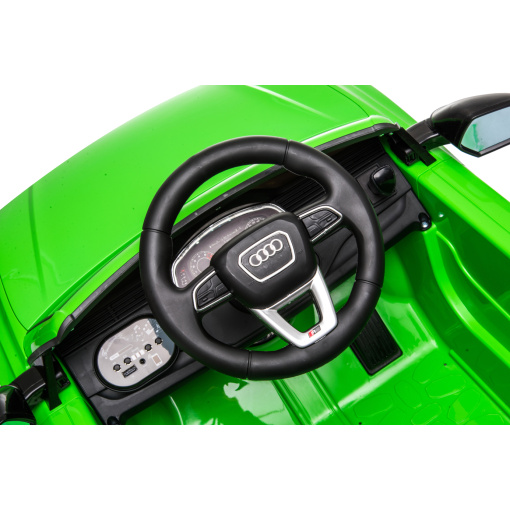 green audi rsq8 internal image