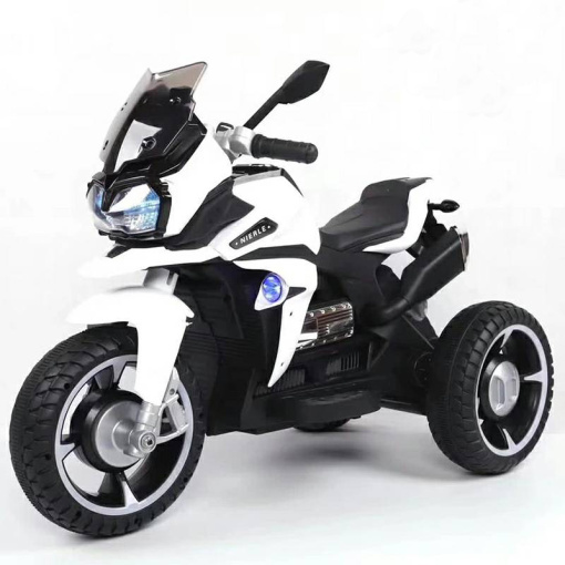 nel r1600 white kids ride on trike