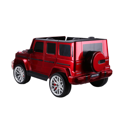 kids ride on electric g63 amg red 2 seat