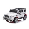 kids ride on g wagon white 24v with remote