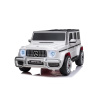 white g wagon 2 seats electric car for kids