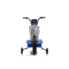 blue kids motorbike