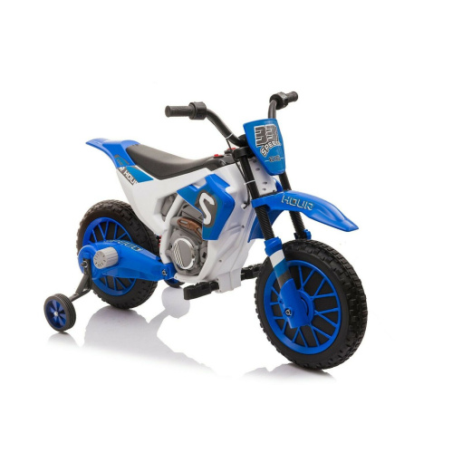 kids ride on motor bike blue