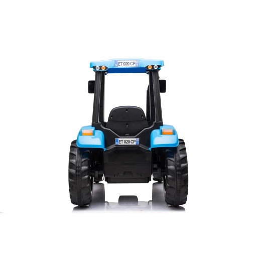 Blue 24v Kids Ride on Tractor