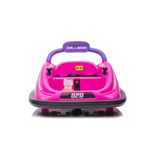 Pink 12v ride on kids go kart