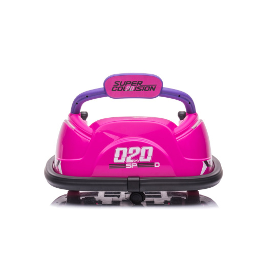 12v pink electric bumper car