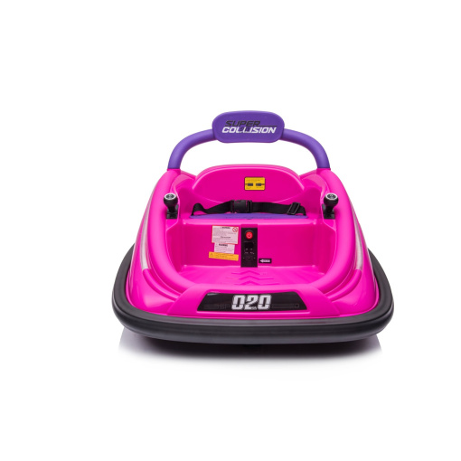 Electric Bumper Car Pink with remote