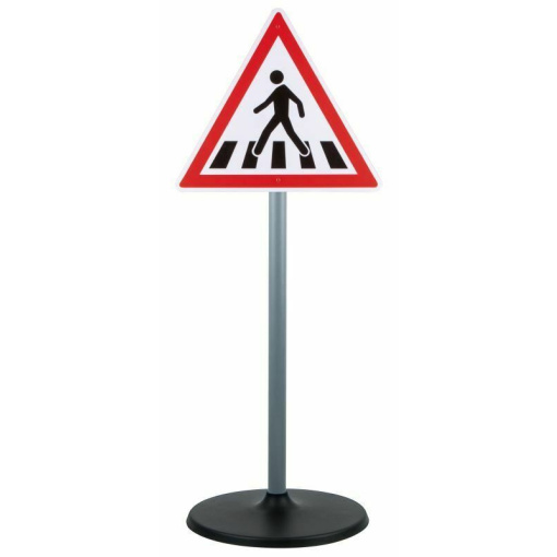 pedestrian sign for ride on car