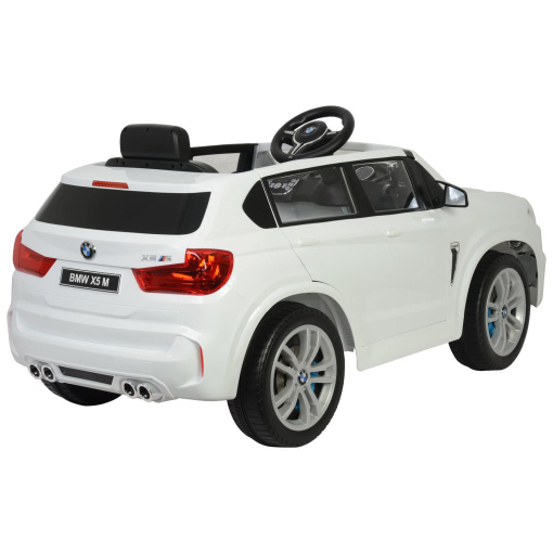 White Kids BMW X5 Ride on Car